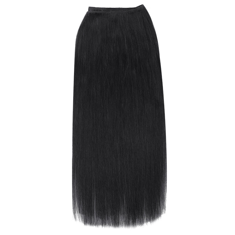 Weft Hair Extensions – 100% Remy Human Hair.