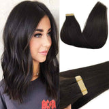 Tape-Ins Hair Extensions – 100% Remy Human Hair.