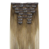GOO GOO Double Drawn Clip in Hair Extensions 160g
