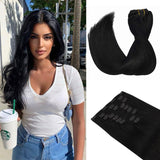 Clip in Hair Extensions 150g – 100% Remy Human Hair.