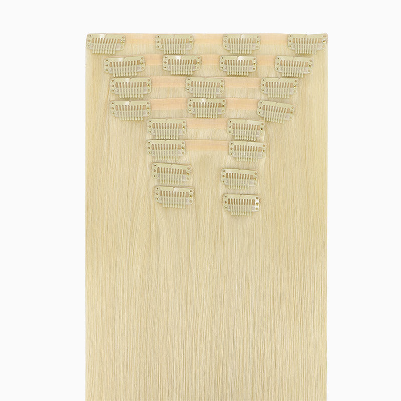 Seamless Clip ins-clearance – 100% Remy Human Hair.