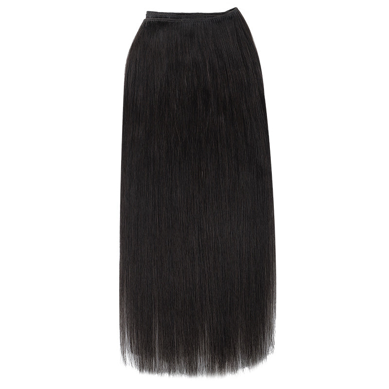 Weft Hair Extensions – 100% Remy Human Hair.