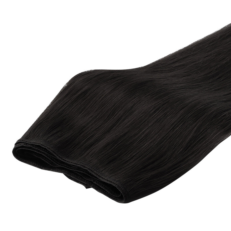 Weft Hair Extensions – 100% Remy Human Hair.