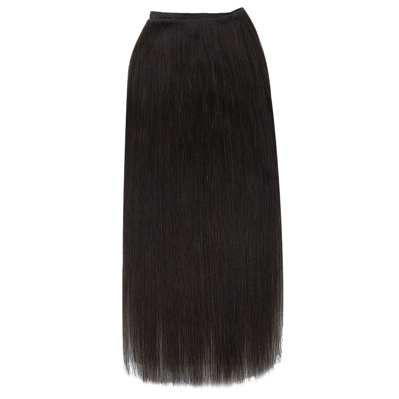Dark Brown (2) Sew-In Weft Hair Extensions (80g-110g) – 100% Remy Human Hair by GOO GOO Hair.