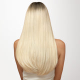 Platinum Blonde (60A) Mini Tape-Ins 40g – 100% Remy Human Hair.