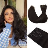 Clip in Hair Extensions 150g – 100% Remy Human Hair.