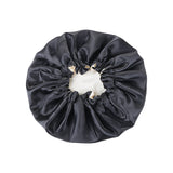 Double-side Satin Sleep Bonnet – 100% Remy Human Hair.