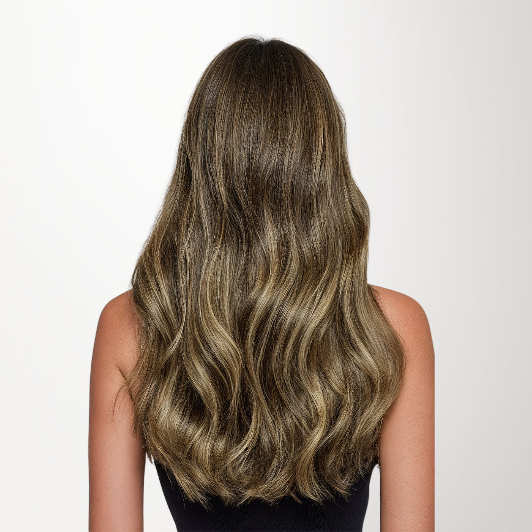 Caramel Blonde Balayage (4/27/4) Mini Tape-Ins 40g – 100% Remy Human Hair.