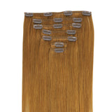 Classic Clip in Hair Extensions 120G – 100% Remy Human Hair.