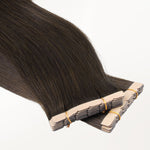 Light Brown (2A) Mini Tape-Ins 40g – 100% Remy Human Hair.