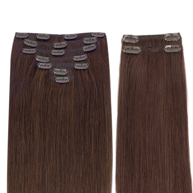Clip in Hair Extensions 150g-sale – 100% Remy Human Hair.