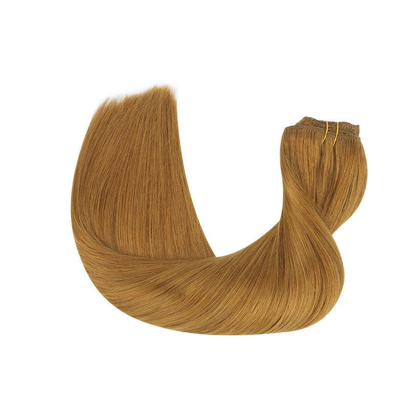 Classic Clip in Hair Extensions 120G – 100% Remy Human Hair.