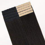 Natural Black (1B) Mini Tape-Ins 40g – 100% Remy Human Hair.