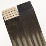 Honey Blonde Balayage (4/26/4) Mini Tape-Ins 40g – 100% Remy Human Hair.