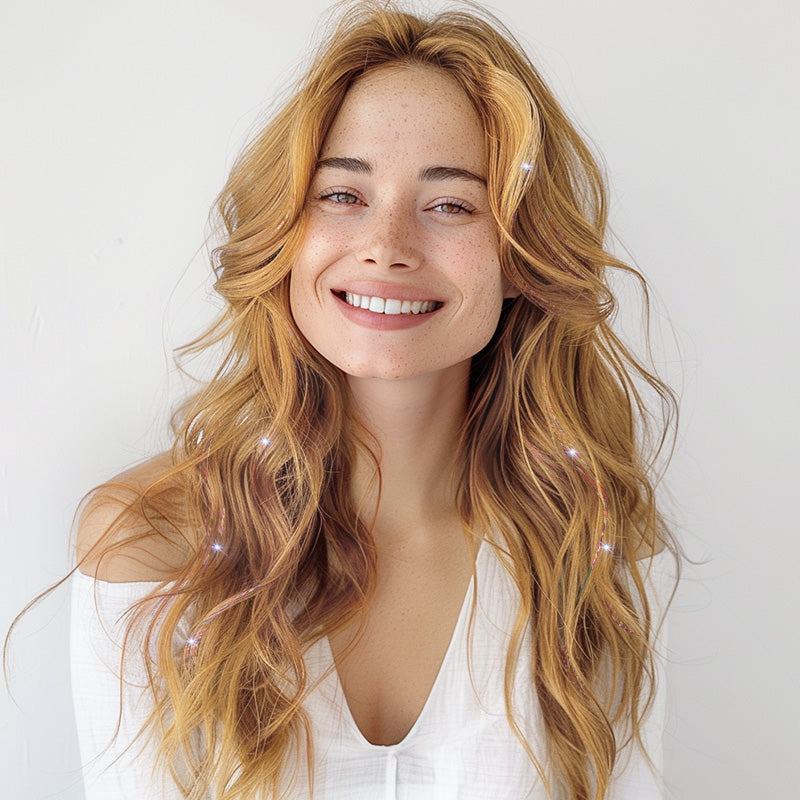 Double Drawn Clip ins &Tinsel Sets-Sale – 100% Remy Human Hair.