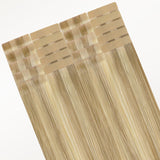 Light Blonde Highlights (16/22A) Invisi Edge Tape-Ins 50g – 100% Remy Human Hair by GOO GOO Hair.