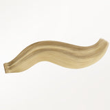 Light Blonde Highlights (16/22A) Invisi Edge Tape-Ins 50g – 100% Remy Human Hair by GOO GOO Hair.