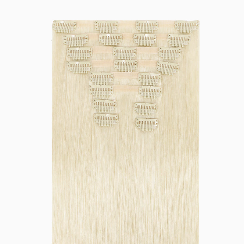 Seamless Clip ins-clearance – 100% Remy Human Hair.
