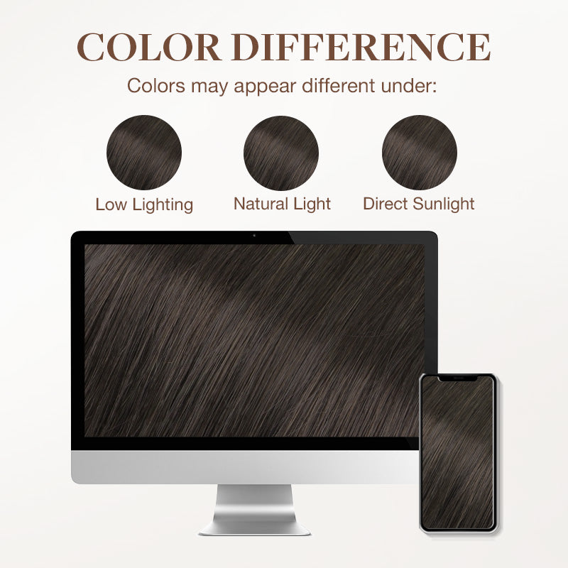 Mocha Brown (1C) Tape-Ins 50g – 100% Remy Human Hair.