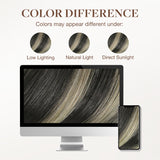 Black to Light Blonde Balayage (1B/16/1B) Tape-Ins 50g – 100% Remy Human Hair.
