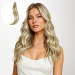 Light Blonde Highlights (16/22A) Tape-Ins 50g – 100% Remy Human Hair.