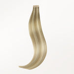 Light Blonde Highlights (16/22A) Tape-Ins 50g – 100% Remy Human Hair.
