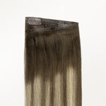 Bleach Blonde Balayage (3/8/613) Seamless Clip-Ins (130g-150g) – 100% Remy Human Hair by GOO GOO Hair.