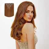 Copper (350) Seamless Clip-Ins (130g-150g) – 100% Remy Human Hair by GOO GOO Hair.