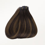 Dark Brown Balayage (2/6/2) Seamless Clip-Ins (130g-150g) – 100% Remy Human Hair by GOO GOO Hair.