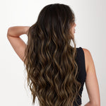 Dark Brown Balayage (2/6/2) Seamless Clip-Ins (130g-150g) – 100% Remy Human Hair by GOO GOO Hair.
