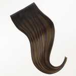 Dark Brown Balayage (2/6/2) Seamless Clip-Ins (130g-150g) – 100% Remy Human Hair by GOO GOO Hair.