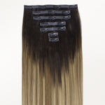 Dirty Blonde Omber (2/6/18) Seamless Clip-Ins (130g-150g) – 100% Remy Human Hair by GOO GOO Hair.
