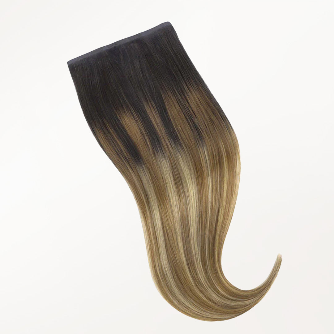 Dirty Blonde Omber (2/6/18) Seamless Clip-Ins (130g-150g) – 100% Remy Human Hair by GOO GOO Hair.