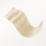 Platinum Blonde (60A) Seamless Clip-Ins (130g-150g) – 100% Remy Human Hair by GOO GOO Hair.