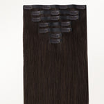 Light Brown (2A) Seamless Clip-Ins (130g-150g) – 100% Remy Human Hair by GOO GOO Hair.