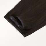 Light Brown (2A) Seamless Clip-Ins (130g-150g) – 100% Remy Human Hair by GOO GOO Hair.