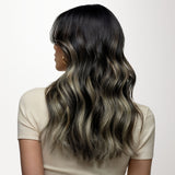 Black to Light Blonde Balayage (1B/16/1B) Classic Clip-Ins (150g-170g) – 100% Remy Human Hair.