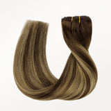 Karamellblond Balayage (4/27/4) 150G Clip-Ins