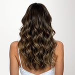 Dark Brown Balayage (2/6/2) Classic Clip-Ins (150g-170g) – 100% Remy Human Hair by GOO GOO Hair.