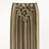 GOLDENE BLONDE STRÄHNEN (8/22) 150G CLIP-INS