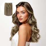 GOLDENE BLONDE STRÄHNEN (8/22) 150G CLIP-INS