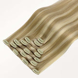 Light Blonde Highlights (16/22A) Classic Clip-Ins (150g-170g)
