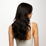 Dark Brown (2) Classic Clip-Ins (150g-170g) – 100% Remy Human Hair by GOO GOO Hair.