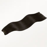 Dark Brown (2) Classic Clip-Ins (150g-170g) – 100% Remy Human Hair by GOO GOO Hair.
