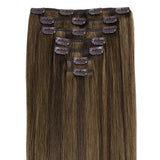 Extensiones de cabello clásicas con clip, 120 g