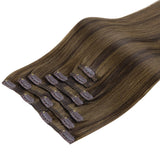 Extensiones de cabello clásicas con clip, 120 g