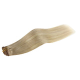 Extensiones de cabello clásicas con clip, 120 g