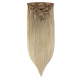 Extensiones de cabello clásicas con clip, 120 g
