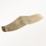 Natural Blonde Balayage (18ET90A) Classic Clip-Ins (120g-130g) – 100% Remy Human Hair.