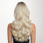 Platinum Blonde (60A) Classic Clip-Ins (120g-150g) – 100% Remy Human Hair by GOO GOO Hair.
